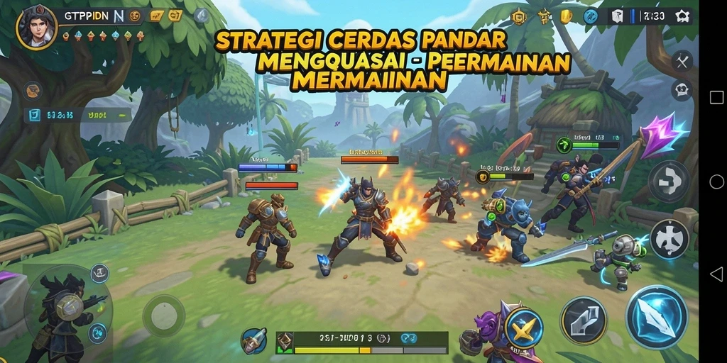 Screenshot gameplay GTPIDN yang menampilkan aksi taktis yang mendebarkan.