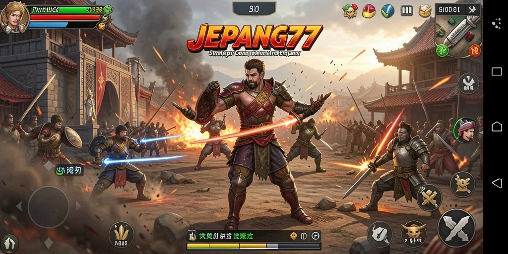 Gameplay strategis mendalam yang menantang dan seru.