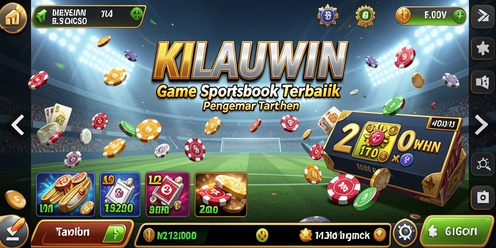 Tampilan gameplay KILAUWIN yang menarik dan interaktif dalam taruhan Sportsbook.