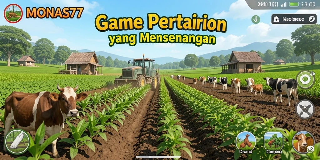 Tampilan gameplay MONAS77 yang menarik dan penuh warna.