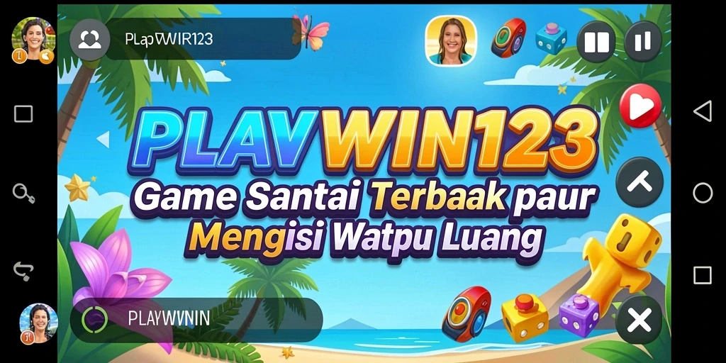 Screenshot gameplay PLAYWIN123 yang menampilkan level seru dan karakter menarik.